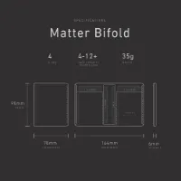 Pioneer Matter Bifold Wallet