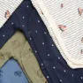 Pippi Wrap Ao Printed Langarmet Body 4 Enheter