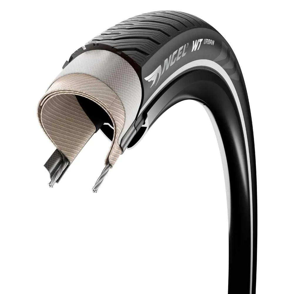 Pirelli Angel™ Wt Urban Techwall 60 Tpi 650b X 57 Urban Stive Sykkeldekk, Black, 650B x 57 Pirelli Angel™ Wt Urban Techwall 60 Tpi 650b X 57 Urban Stive Sykkeldekk, Black, 650B x 57