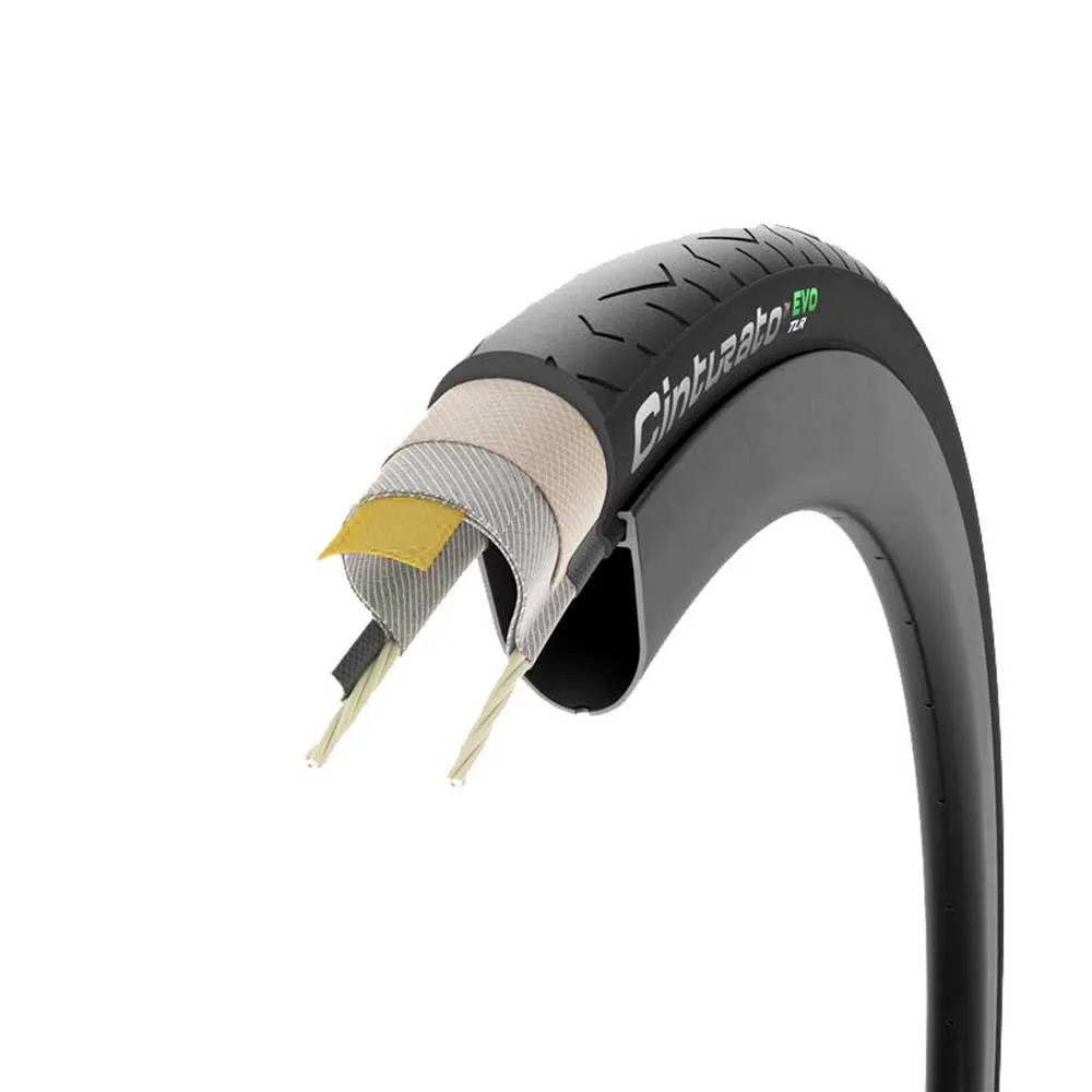 Pirelli Cinturato™ Evo Tubeless 700 X 40 Racerdekk, Black, 700 x 40, Sykkeldekk Pirelli Cinturato™ Evo Tubeless 700 X 40 Racerdekk, Black, 700 x 40, Sykkeldekk