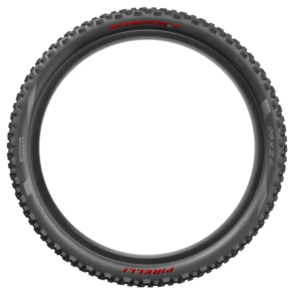 Pirelli Scorpion E-mtb M Hyperwall V2 27.5´´ X 2.6 Mtb-dekk, Black / red, 27.5" x 2.60, Sykkeldekk Pirelli Scorpion E-mtb M Hyperwall V2 27.5´´ X 2.6 Mtb-dekk, Black / red, 27.5" x 2.60, Sykkeldekk