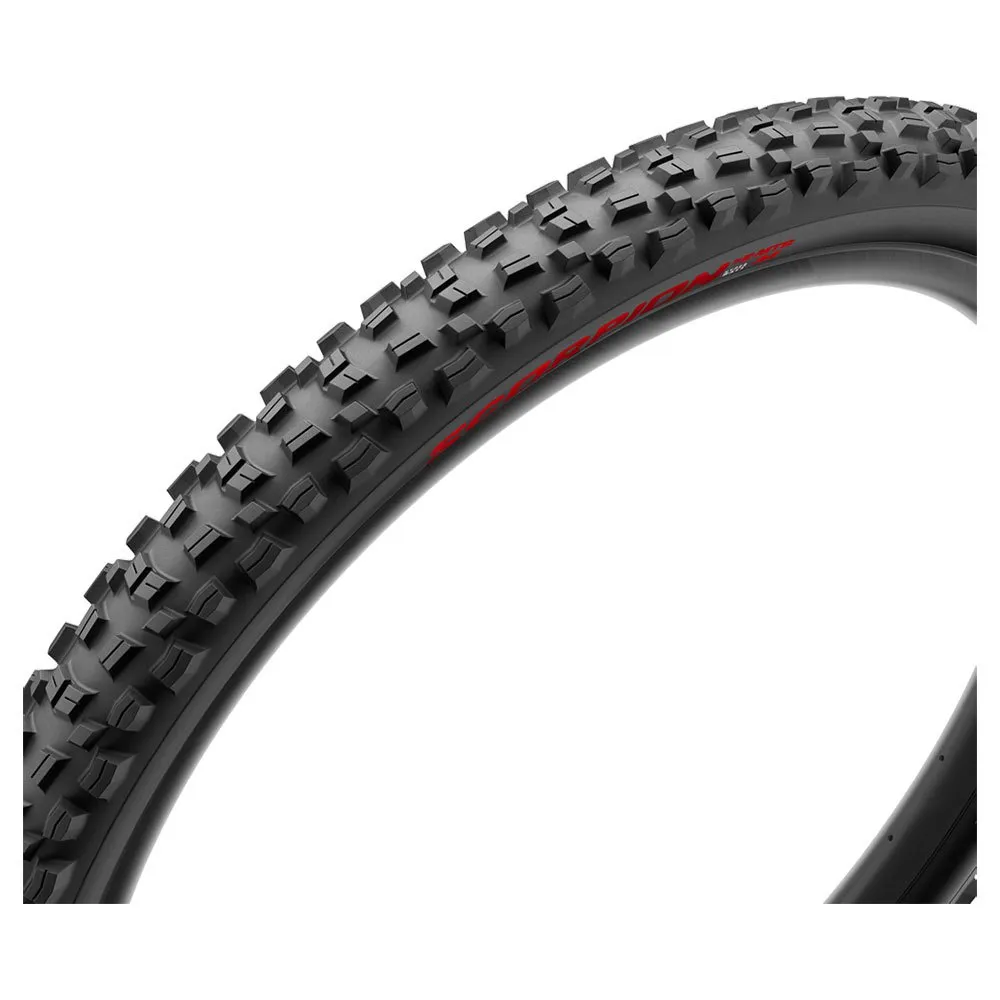 Pirelli Scorpion E-mtb M Hyperwall V2 27.5´´ X 2.6 Mtb-dekk, Black / red, 27.5" x 2.60, Sykkeldekk Pirelli Scorpion E-mtb M Hyperwall V2 27.5´´ X 2.6 Mtb-dekk, Black / red, 27.5" x 2.60, Sykkeldekk