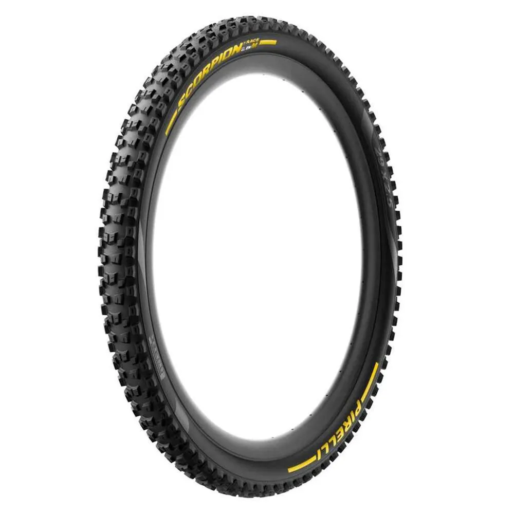 Pirelli Scorpion™ Race Enduro M Tubeless 29´´ X 2.50 Mtb-dekk, Black / yellow, 29" x 2.50, Sykkeldekk