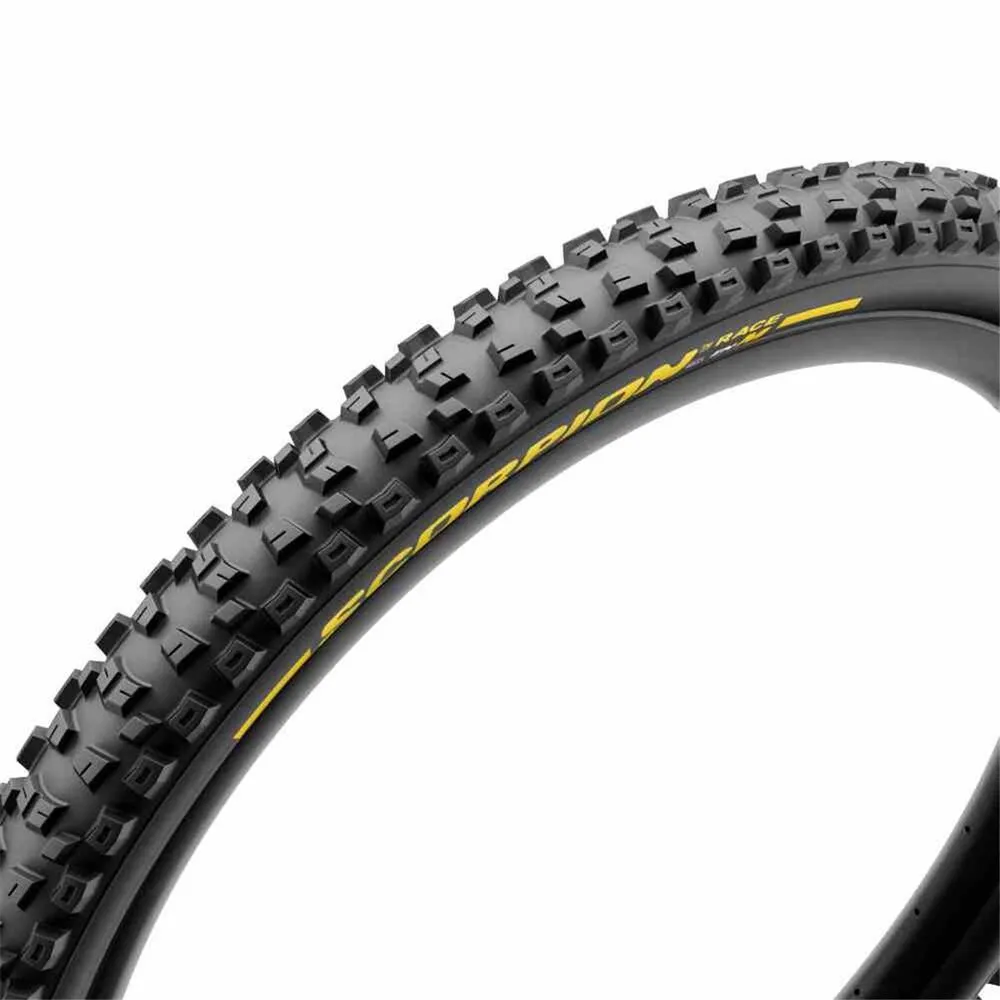 Pirelli Scorpion™ Race Enduro M Tubeless 29´´ X 2.50 Mtb-dekk, Black / yellow, 29" x 2.50, Sykkeldekk
