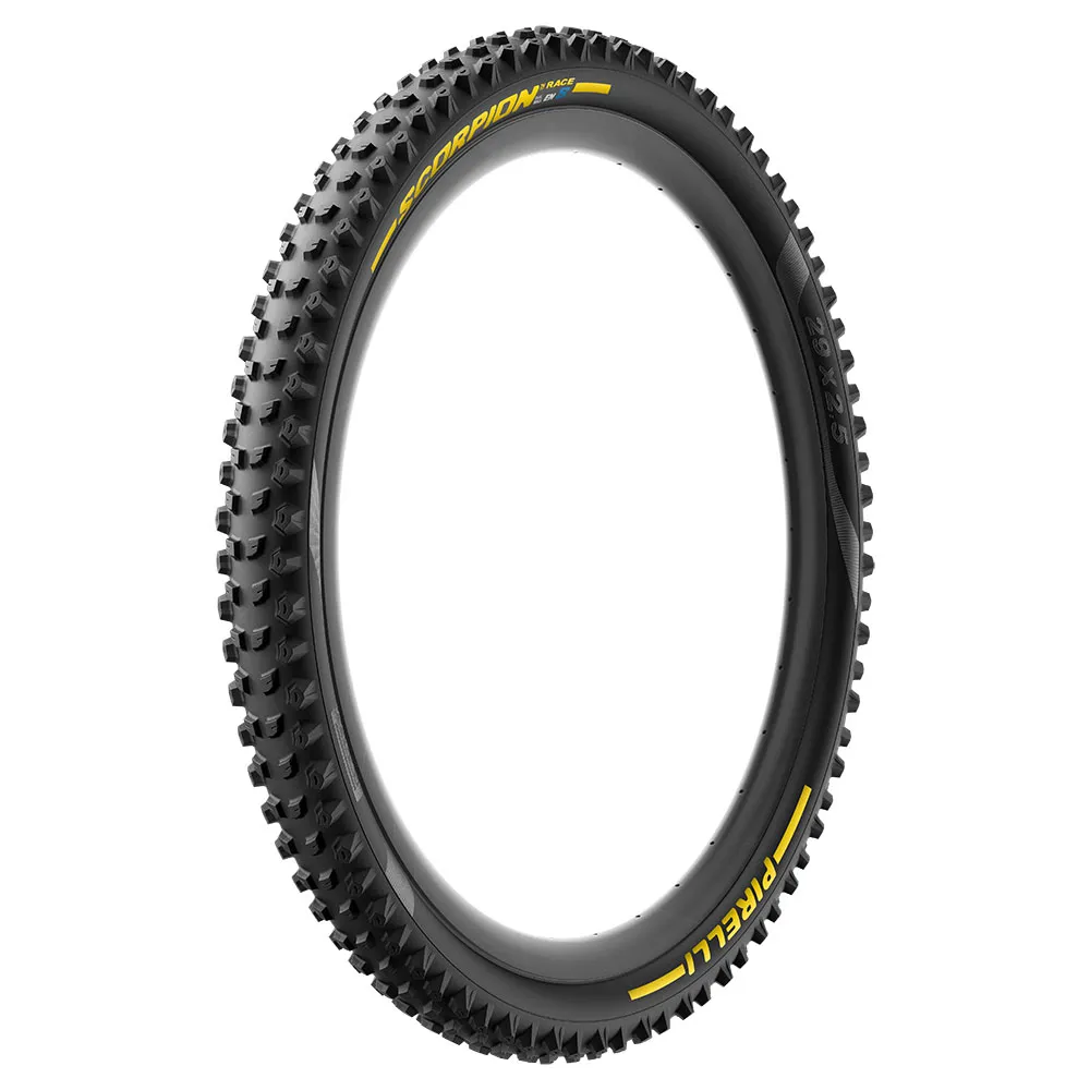 Pirelli Scorpion™ Race Enduro S Tubeless 29´´ X 2.50 Mtb-dekk, Black / yellow, 29" x 2.50, Sykkeldekk Pirelli Scorpion™ Race Enduro S Tubeless 29´´ X 2.50 Mtb-dekk, Black / yellow, 29" x 2.50, Sykkeldekk