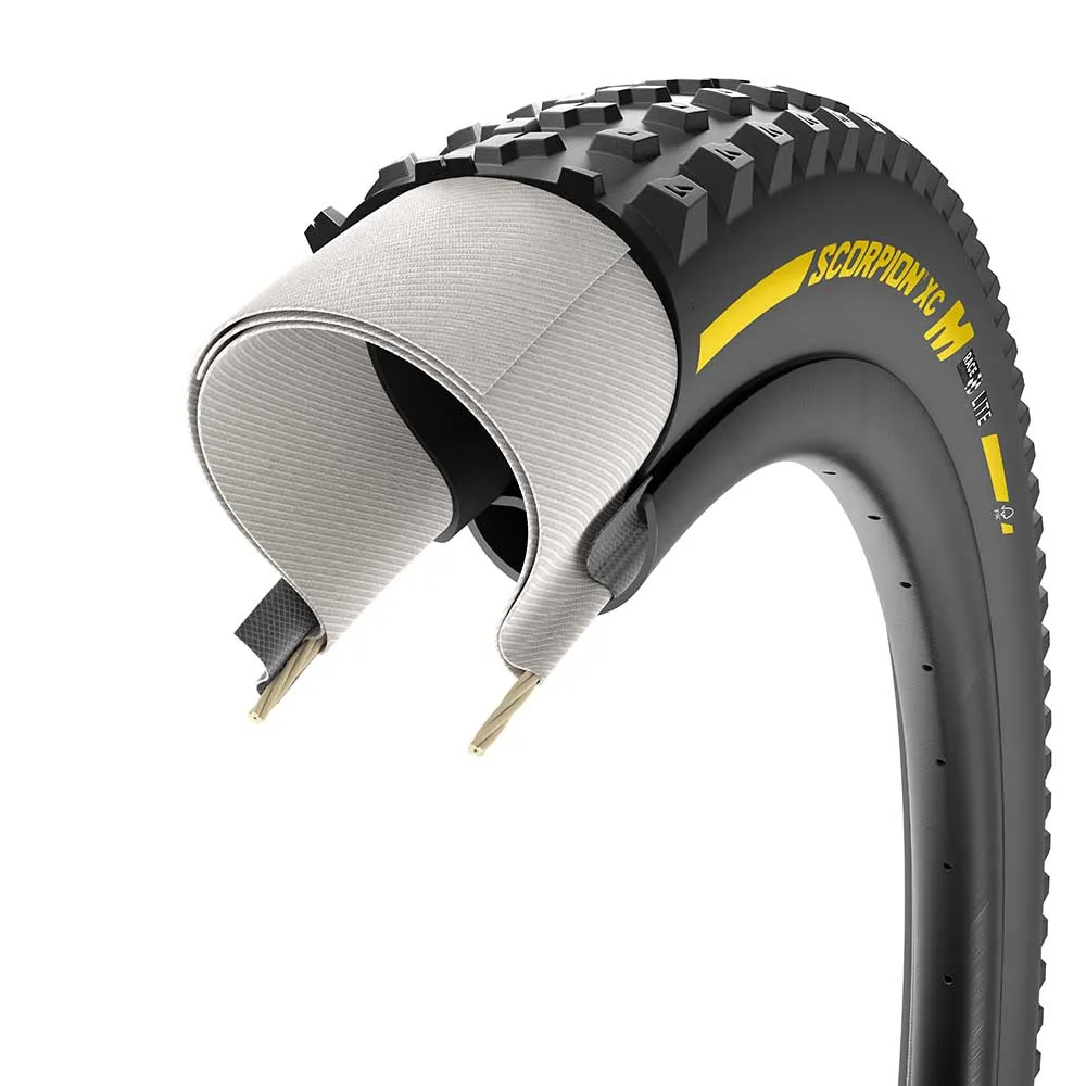 Pirelli Scorpion™ Race Xc M Lite Team Edition 120tpi Tubeless 29´´ X 2.4 Mtb-dekk, Black / yellow, 29" x 2.4, Sykkeldekk Pirelli Scorpion™ Race Xc M Lite Team Edition 120tpi Tubeless 29´´ X 2.4 Mtb-dekk, Black / yellow, 29" x 2.4, Sykkeldekk