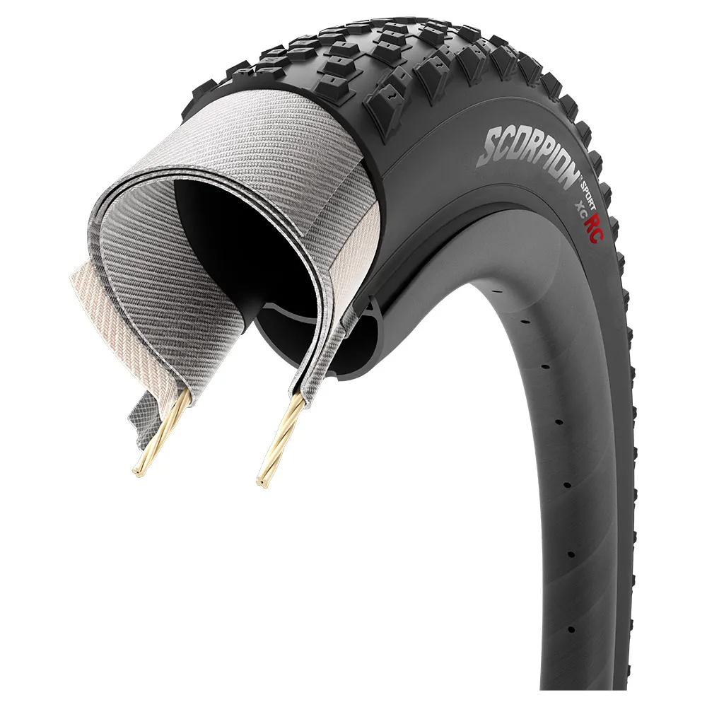 Pirelli Scorpion™ Sport Xc Rc Tubeless 29´´ X 2.4 Mtb-dekk, Black, 29 x 2.40, Sykkeldekk