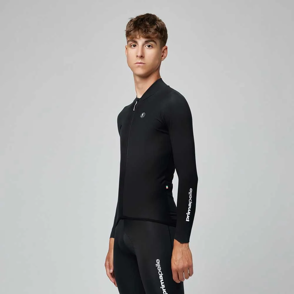 Pissei Invernale Primapelle Langermet Trøye, Black, M