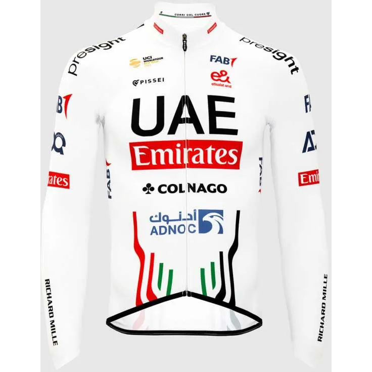 Pissei Primapelle Official Uae Team Emirates 2024 Langermet Trøye, Uae24