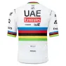 Pissei Replica World Champion Tadej Pogacar 2024 Uae Team Emirates Kort Ermet Trøye