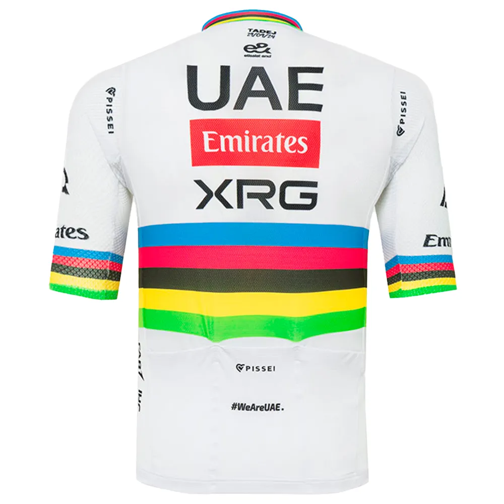 Pissei Tadej Pogacar 2025 World Champ Magistrale Official Kort Ermet Trøye, Tadej pogacar 2025 Pissei Tadej Pogacar 2025 World Champ Magistrale Official Kort Ermet Trøye, Tadej pogacar 2025