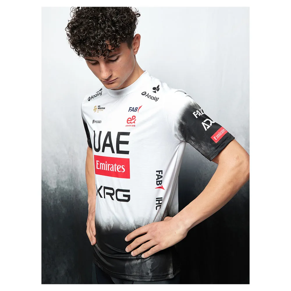 Pissei Uae Team Emirates 2025 Kortarmet T-skjorte
