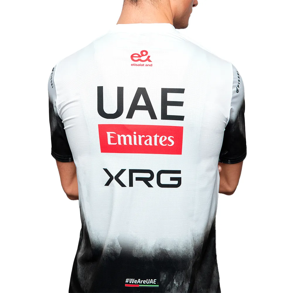 Pissei Uae Team Emirates 2025 Kortarmet T-skjorte