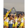 Pissei Uae Team Emirates-tour De France 2024 Replica Kort Ermet Trøye Refurbished, Yellow / white