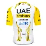 Pissei Uae Team Emirates - Tour De France 2024 Replica Kort Ermet Trøye