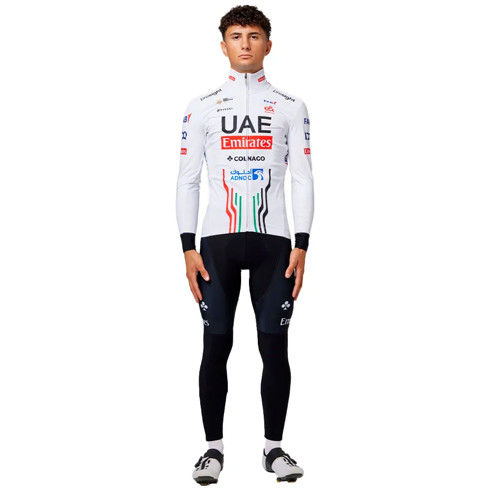 Pissei Uae Team Emirates-xrg 2025 Magistrale Official Kort Ermet Trøye
