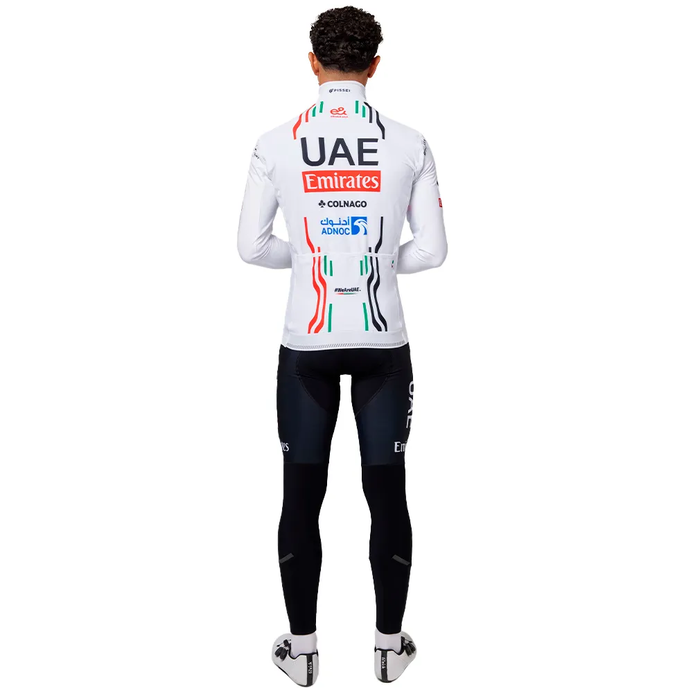 Pissei Uae Team Emirates-xrg 2025 Magistrale Official Kort Ermet Trøye