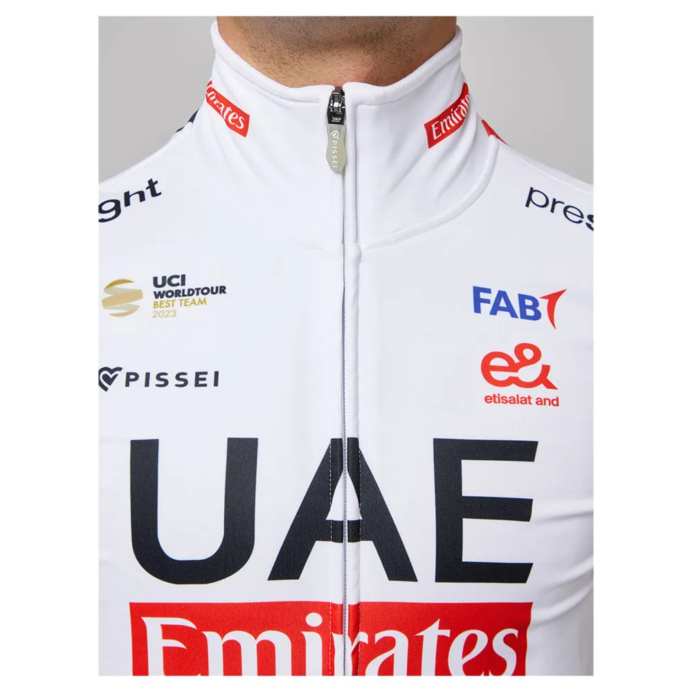 Pissei Uae Team Emirates-xrg 2025 Magistrale Official Kort Ermet Trøye
