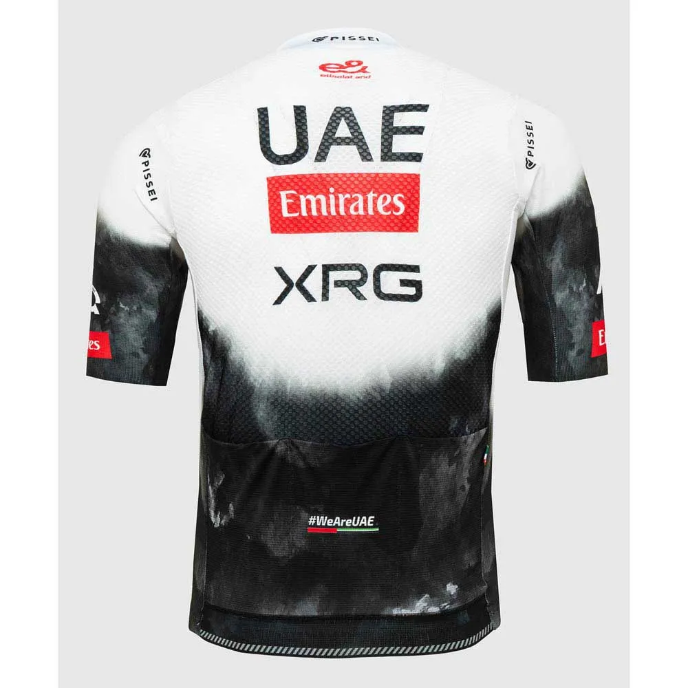 Pissei Uae Team Emirates-xrg 2025 Replica Kort Ermet Trøye