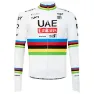 Pissei Winter World Champion Tadej Pogacar 2024 Uae Team Emirates Langermet Trøye, Tp24