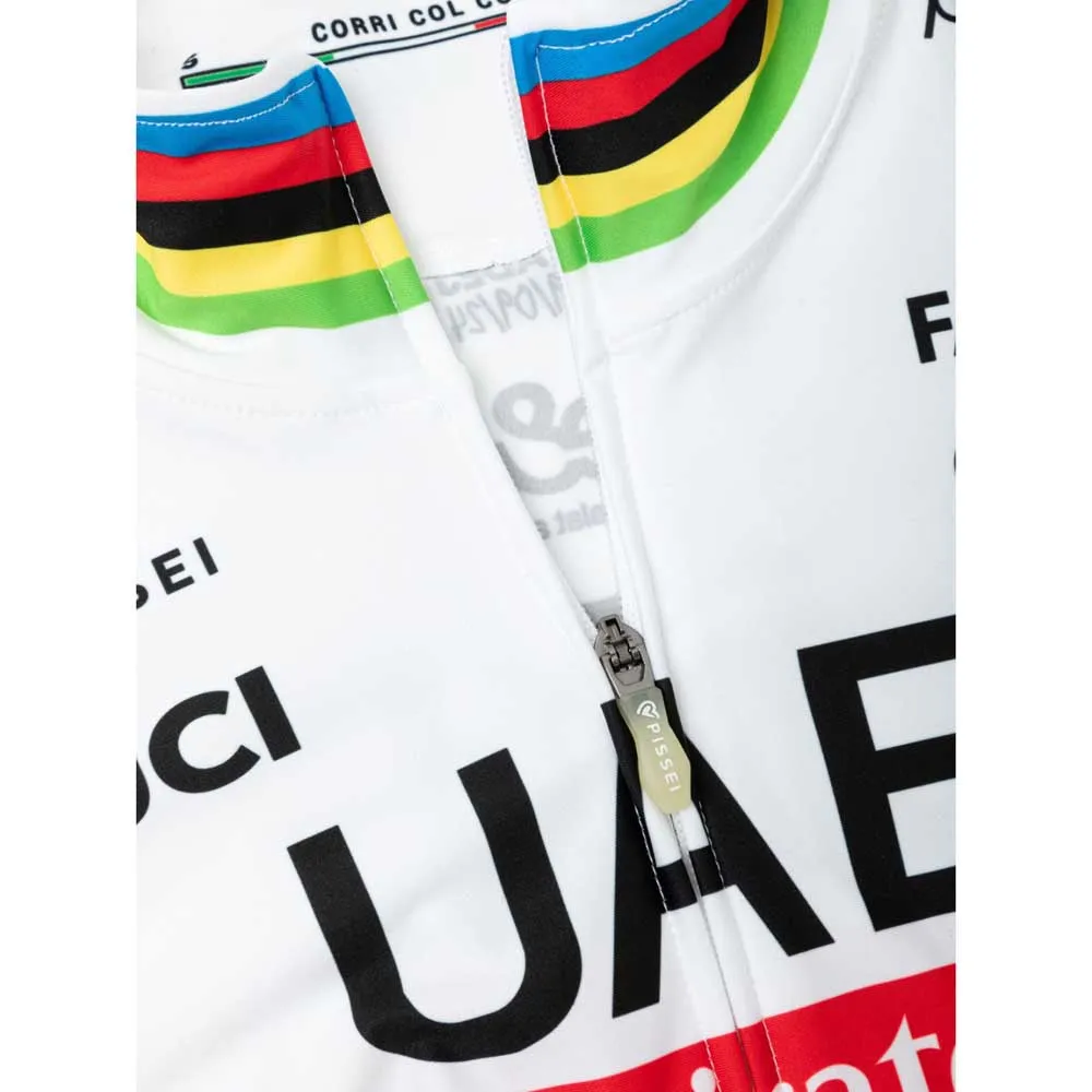 Pissei World Champion Tadej Pogacar 2025 Replica Langermet Trøye, Tadej pogacar 2025 Pissei World Champion Tadej Pogacar 2025 Replica Langermet Trøye, Tadej pogacar 2025