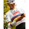 Pissei World Champion Tadej Pogacar 2025 Replica Langermet Trøye, Tadej pogacar 2025