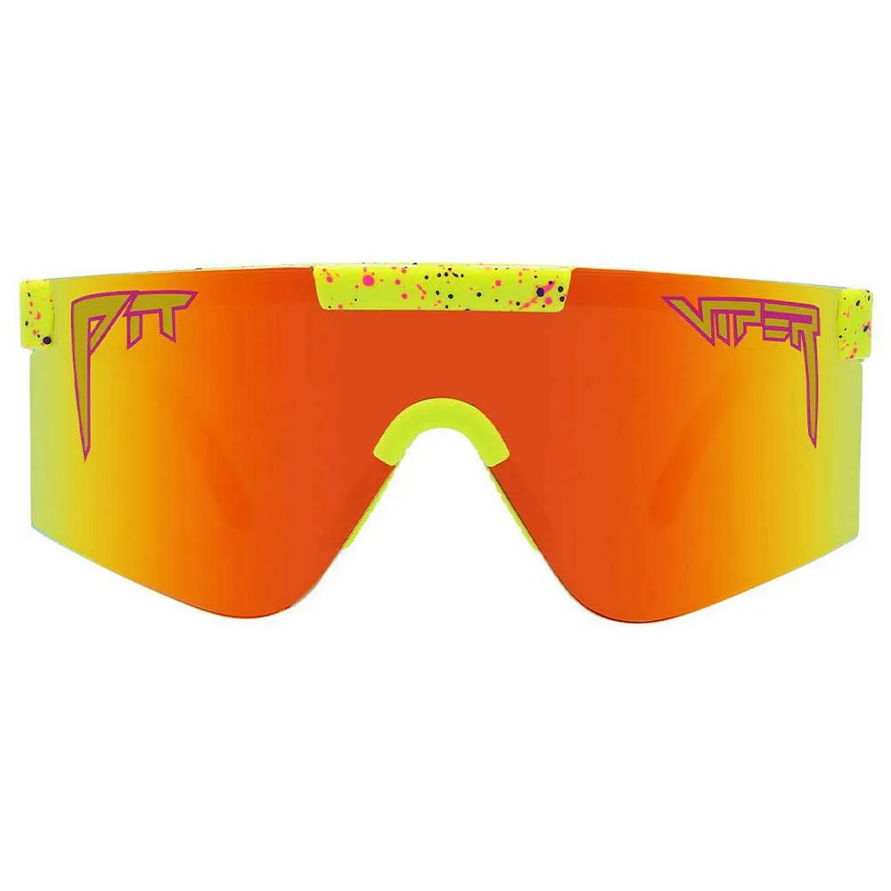 Pit Viper The 2000´s 1993 Solbriller, Yellow, Rainbow Mirror/CAT3 Pit Viper The 2000´s 1993 Solbriller, Yellow, Rainbow Mirror/CAT3
