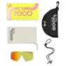 Pit Viper The 2000´s 1993 Solbriller, Yellow, Rainbow Mirror/CAT3