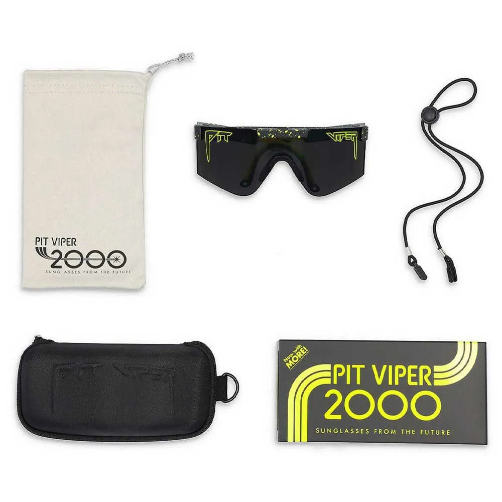 Pit Viper The 2000´s Cosmos Solbriller, Black, Black Mirror/CAT3 Pit Viper The 2000´s Cosmos Solbriller, Black, Black Mirror/CAT3