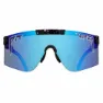 Pit Viper The 2000´s Hail Sagan Polariserte Solbriller, Black / turquoise, Blue Mirror/CAT3