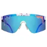 Pit Viper The 2000´s Merika Polariserte Solbriller, White, Blue Mirror/CAT3