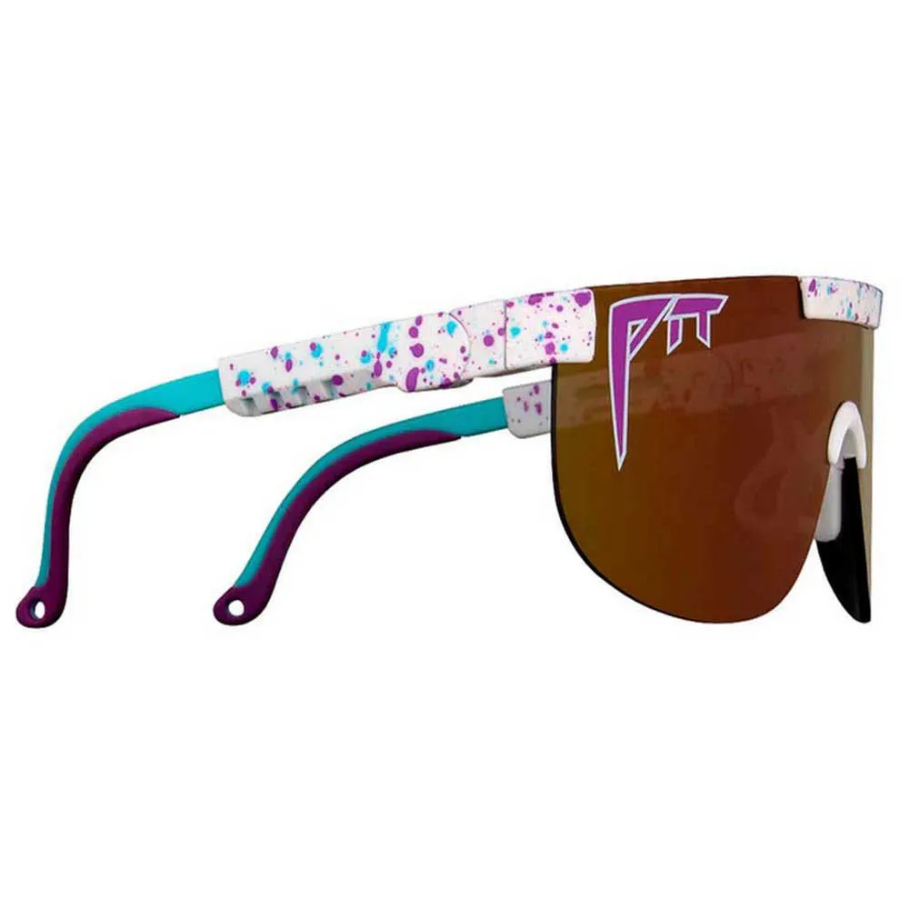 Pit Viper The Elipticals Jet Ski Solbriller, White / turquoise, Rainbow Mirror/CAT3 Pit Viper The Elipticals Jet Ski Solbriller, White / turquoise, Rainbow Mirror/CAT3