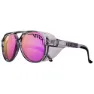 Pit Viper The Exciters Smoke Show Polariserte Solbriller, Clear black, Pink Mirror/CAT3