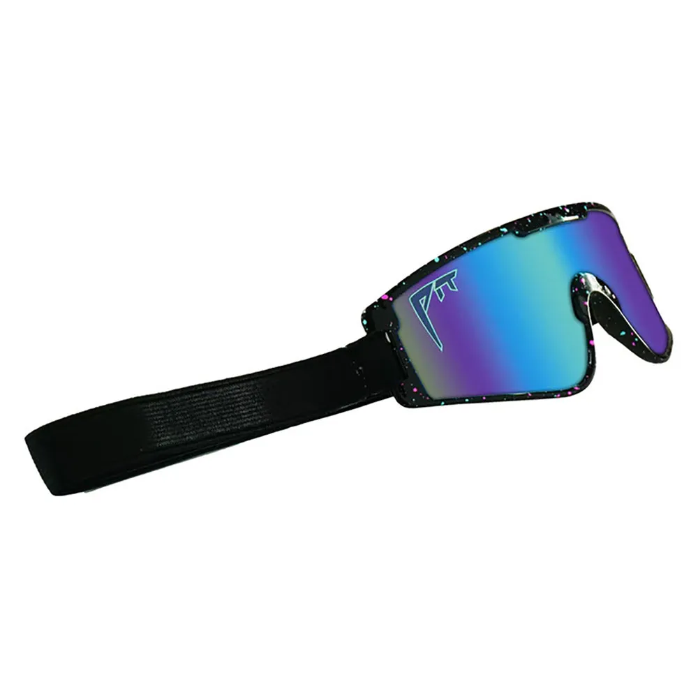 Pit Viper The Hail Sagan Solbriller, Blue polycarbonate monolens