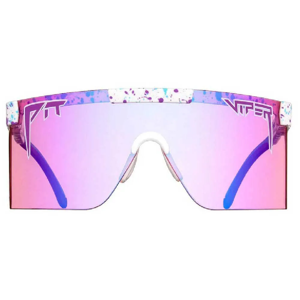 Pit Viper The Intimidators Jet Ski Climax Solbriller, White / turquoise, Clear Purple/CAT2 Pit Viper The Intimidators Jet Ski Climax Solbriller, White / turquoise, Clear Purple/CAT2