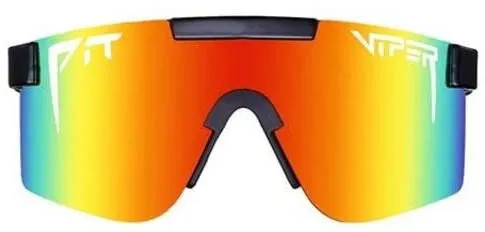 Pit Viper The Original The Mystery, Black, Rainbow Mirror/CAT3 Pit Viper The Original The Mystery, Black, Rainbow Mirror/CAT3