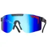 Pit Viper The Originals Absolute Liberty Polariserte Solbriller, Black, Blue/CAT3