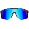 Pit Viper The Originals Absolute Liberty Polariserte Solbriller, Black, Blue/CAT3