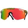Pit Viper The Originals Carnivore Solbriller, Leopard, Red Mirror/CAT3