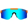 Pit Viper The Originals Crush Solbriller, Orange / black, Blue Mirror/CAT3