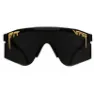 Pit Viper The Originals Double Wides Exec Solbriller, Black, Black Mirror/CAT3