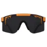 Pit Viper The Originals Kumquat Polariserte Solbriller, Gold / black, Black Mirror/CAT3