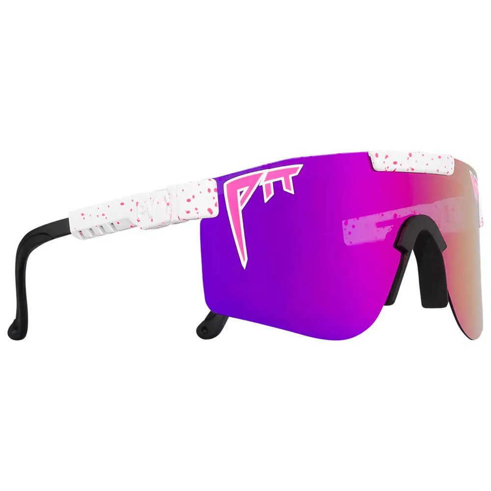 Pit Viper The Originals Labrights Polariserte Solbriller, White / black, Purple Mirror/CAT3 Pit Viper The Originals Labrights Polariserte Solbriller, White / black, Purple Mirror/CAT3