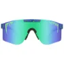Pit Viper The Originals Lenoardo Solbriller, Blue, Blue Green Mirror/CAT3