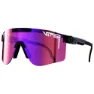 Pit Viper The Originals Mud Slinger Solbriller, Black, Pink Mirror/CAT3