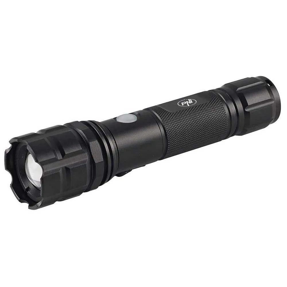 PNI Adventure F10 Lommelykt Med Hc41 Usb-lader, Black, One Size PNI Adventure F10 Lommelykt Med Hc41 Usb-lader, Black, One Size