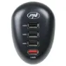 PNI Adventure F10 Lommelykt Med Hc41 Usb-lader, Black, One Size