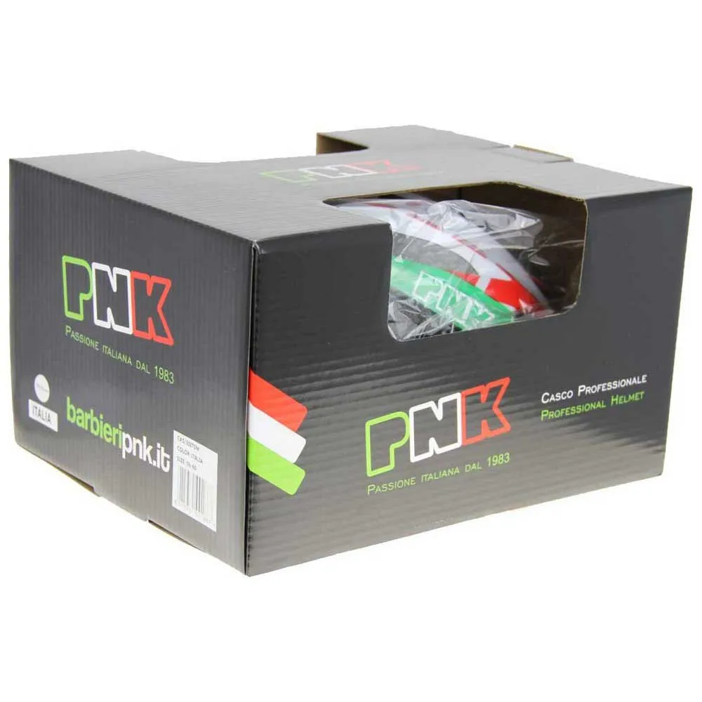 Pnk Italia Mtb-hjelm, Green / red / white Pnk Italia Mtb-hjelm, Green / red / white