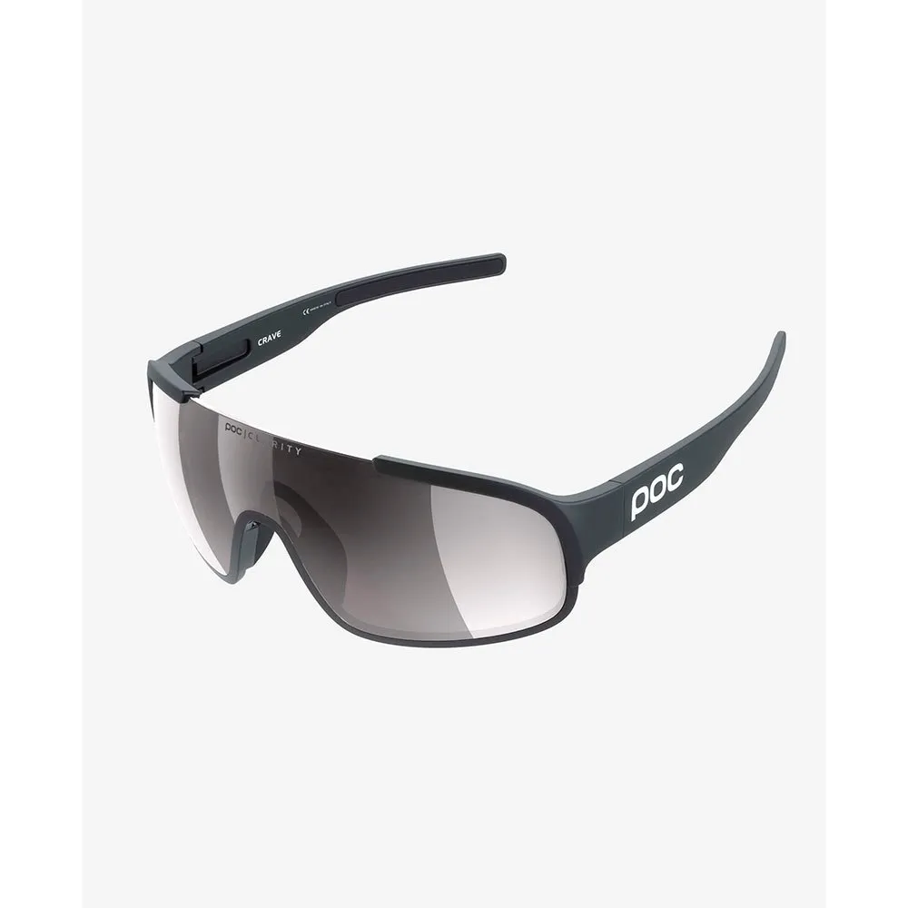 POC Crave Speilbriller Refurbished, Uranium black, Violet Clarity Silver Mirror/CAT3