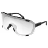 POC Devour Wide Fit Foto Kromatiske Solbriller, Uranium black, Clarity Photochromic / Changeable Grey/CAT1-3
